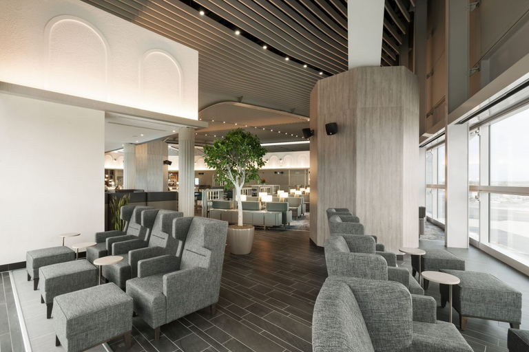 Luchthaven Leonardo da Vinci-Fiumicino: toegang tot premium lounge3 uur gebruik van Plaza Premium Lounge