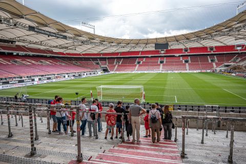 Mercedes-Benz Arena: wycieczka po stadionie VfB Stuttgart