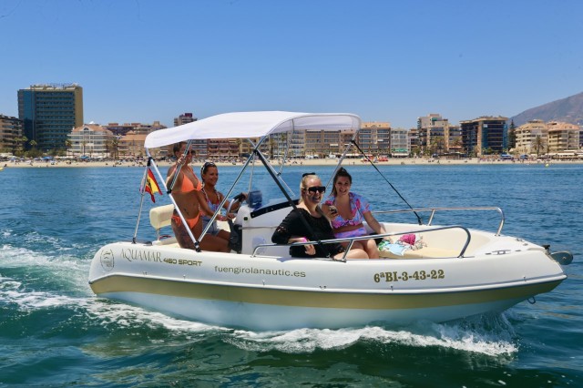 Visit Fuengirola 1- to 4-Hour Boat Rental - No License Needed in Fuengirola, Spain