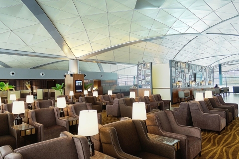 Zugang zur Premium-Lounge am internationalen Flughafen Phnom Penh