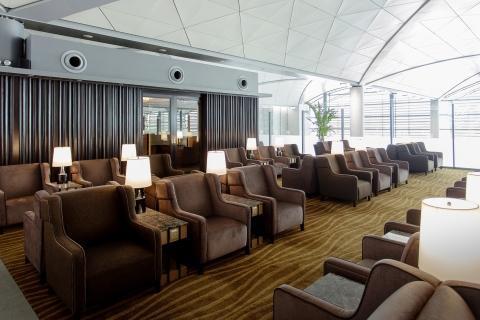 Zugang zur Premium-Lounge am internationalen Flughafen Phnom Penh
