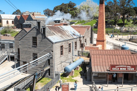 Z Melbourne: jednodniowa wycieczka do kopalni złota w Sovereign Hill