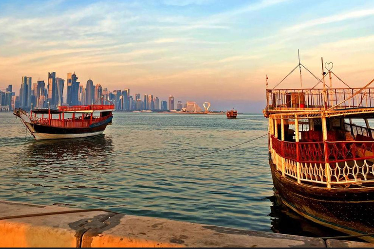 Doha: Guided City Tour With All Attractions, Pickup/Drop-Off Group City Tour