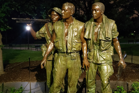 Washington DC: Monuments by Moonlight Nighttime Trolley Tour Tour with Departure from Washington DC Welcome Center