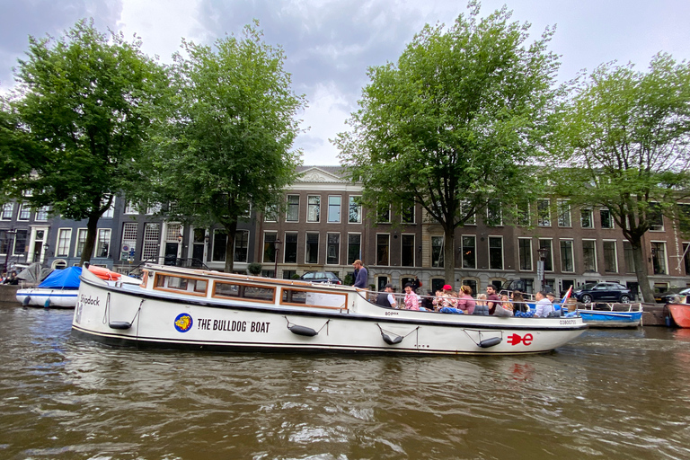 Amsterdam: The Bulldog Smoke-friendly Boat Cruise & 2 Drinks Amsterdam: The Bulldog Smoke-Friendly Boat Cruise & 2 Drinks