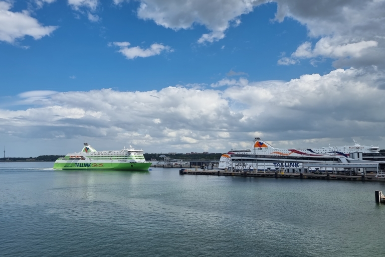 Tallinn : Excursion guidée d'une journée depuis Helsinki en ferry et voiture VIPDepuis Helsinki : Ferry pour Tallinn et visite guidée avec transferts