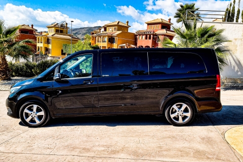 Alicante: Airport to Accommodation Private One-Way Transfer Transfer with Calp Drop-Off
