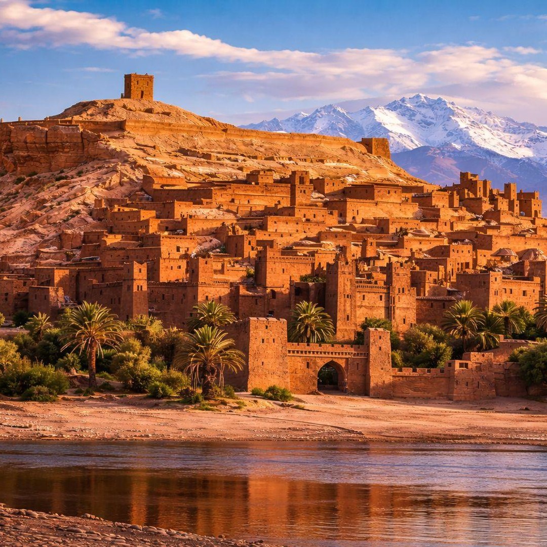Depuis Marrakech : excursion privée à Aït-ben-Haddou et Telouet - trekking