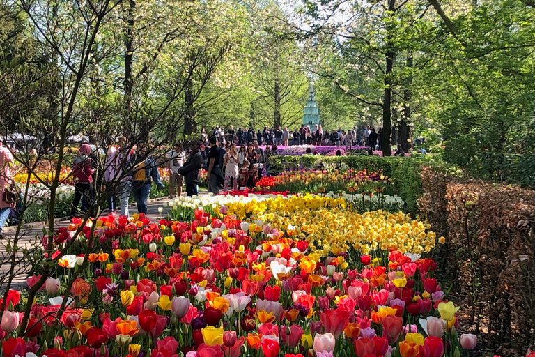 Keukenhof, fazenda de tulipas, campos de flores e Delft Blue