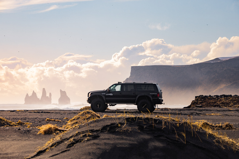 Tour privado por la costa sur, la cueva de hielo y Black Sands