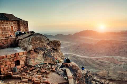 From Sharm: Mount Moses Trekking, Sunrise & Monastery Visit