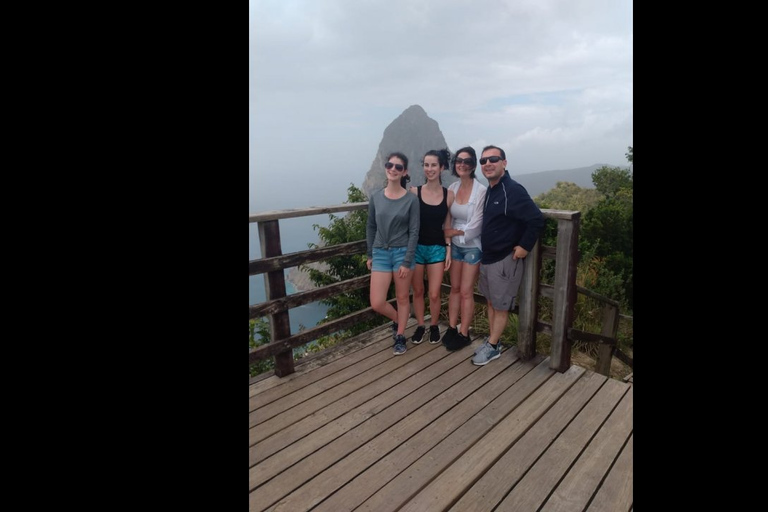 Saint Lucia: Tet Paul Nature Trail vandringstur &amp; strand