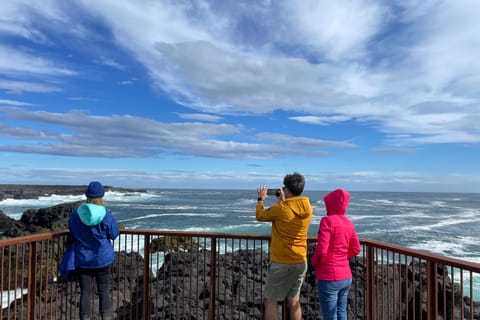 From Reykjavik: Volcano Hike and Sky Lagoon Visit