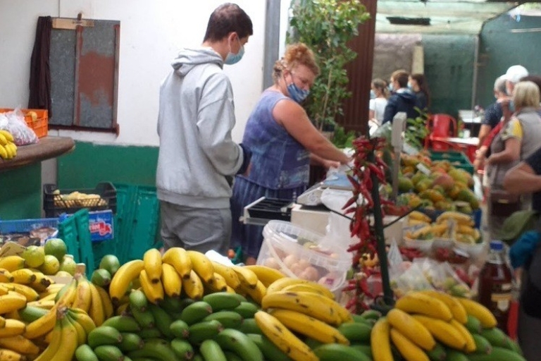 Van Funchal: markttour Pico do Arieiro en Santo do Serra