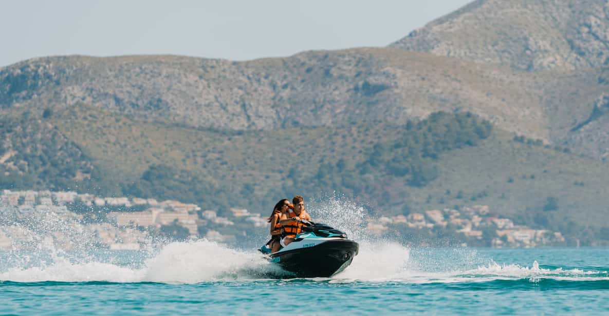 Alcudia Excursion guidée en jet ski avec plongée en apnée dans la baie GetYourGuide