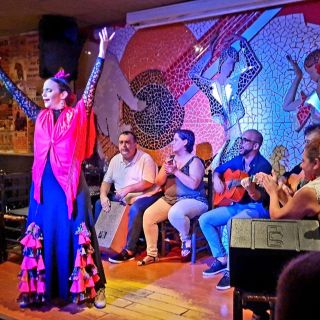 Valencia: gastronomische maaltijd en flamencoshow in El toro y la Luna