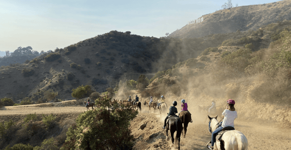 Los Angeles: Mulholland Trail Reittour