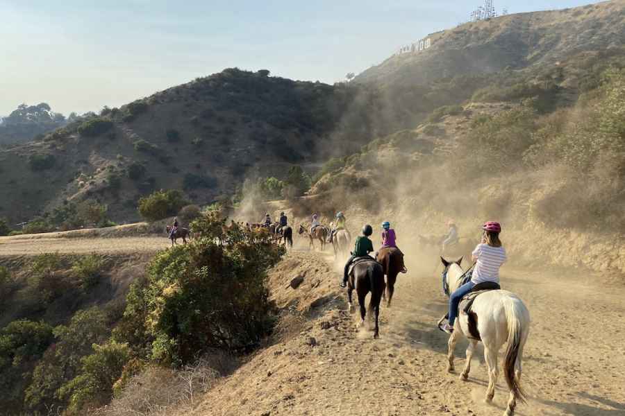Los Angeles: Mulholland Trail Reittour. Foto: GetYourGuide