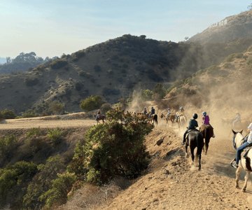 Los Angeles: Mulholland Trail Horseback Riding Tour