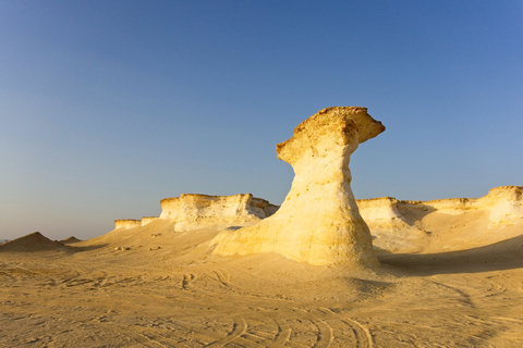 Doha: Escultura de Richard Serra, Mushroom Hill, Pista de Corrida de CamelosDoha: Escultura Richard Serra, Mushroom Hills e Zekreet Fort