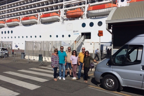 Van Napels: Amalfikust Cruiseschip Excursie Dagtrip