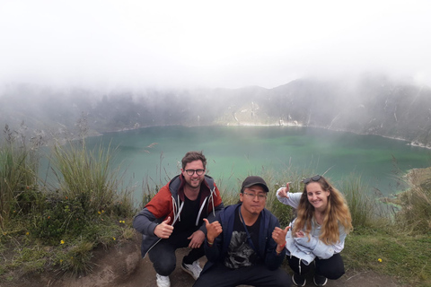 De Quito: 2 jours de voyage Cotopaxi et QuilotoaOption standard