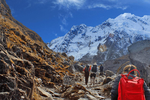 5 Day Salkantay Trek to Machu Picchu Adventure Regular Salkantay 4 Days