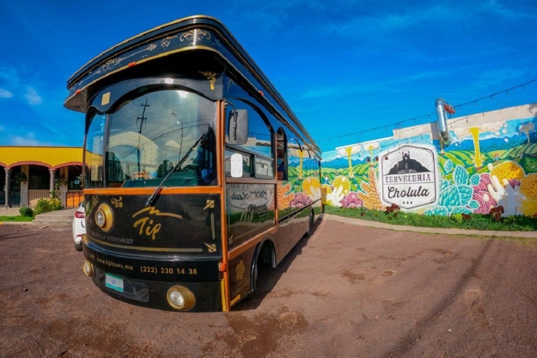 Puebla: Cholula Craft Beer Tour tramwajem