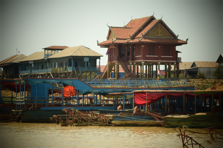 Siem Reap: Tonle Sap-boottocht en ATV-rit met hoteltransfers