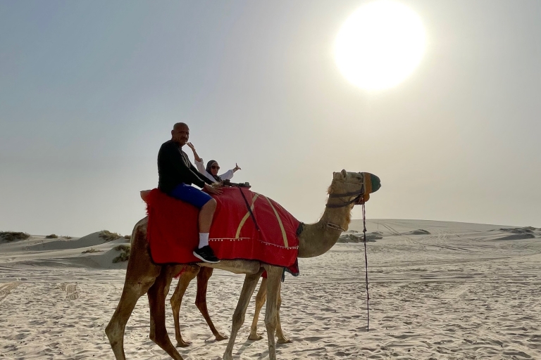 Ad-Dauha: Safari po pustyni z przejażdżką na wielbłądzieWycieczka grupowa