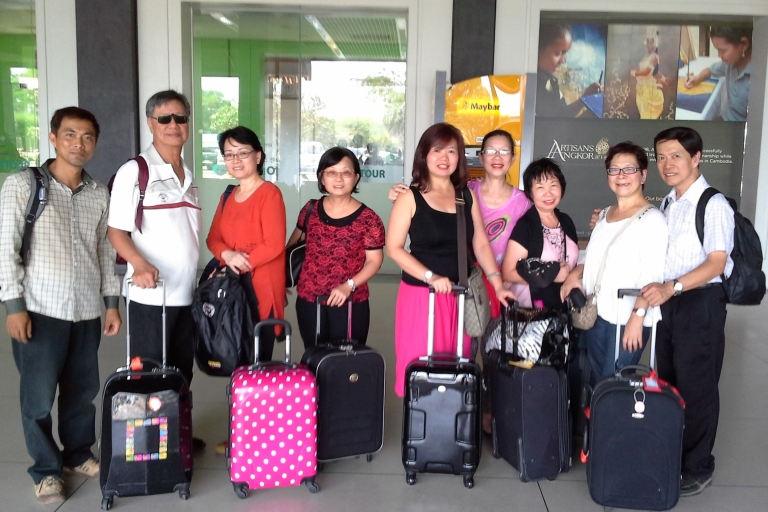 Siem Reap: traslado privado para llegadas al aeropuerto internacional