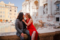 Roma, sesión privada de fotos en la Fontana de Trevi - Hizvo