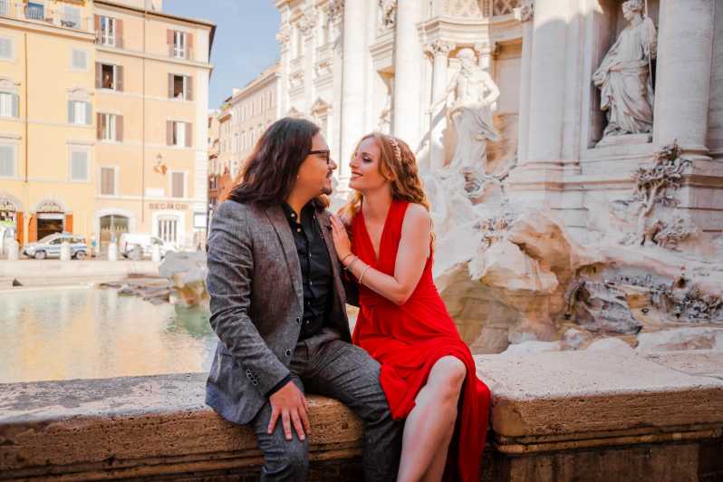 Rome: Private Photoshoot at the Trevi Fountain