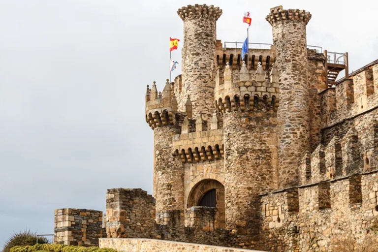 Ponferrada: Wejście do zamku templariuszy i zwiedzanie z przewodnikiem