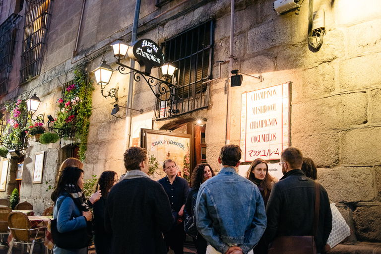 Madrid: tour delle tapas, delle taverne e della storiaMadrid: tour di tapas, taverne e storia