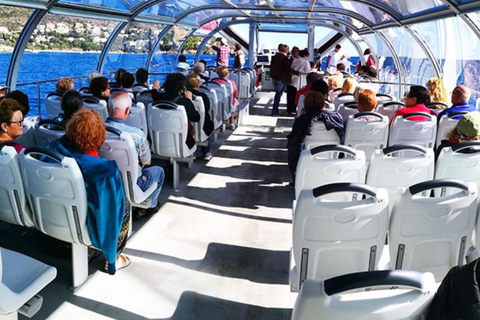 From Roses: Cap Norfeu and Tamariu Cave Boat TourFrån Roses: SWIM Cap Norfeu och båttur i Tamariu-grottan