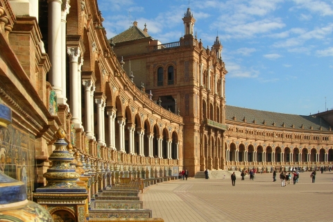 Von Malaga aus: Privater Tagesausflug nach Sevilla, Alcazar und KathedraleAb Málaga: Privater Ganztagesausflug nach Sevilla mit Kathedrale