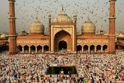 Delhi Famous Temples 5-Hour Guided Tour with Skip-the-Line Car+Driver+Tour Guide+Entry Fees