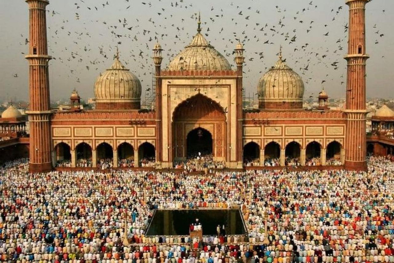 Delhi Famous Temples 5-Hour Guided Tour with Skip-the-Line Car+Driver+Tour Guide+Entry Fees