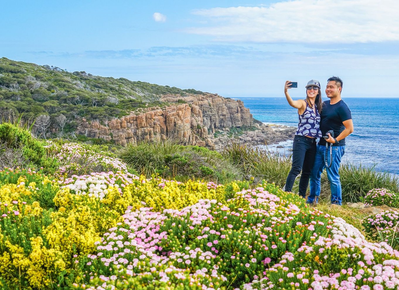 Margaret River: Guidet kano- og 4x4-tur med frokost og vin