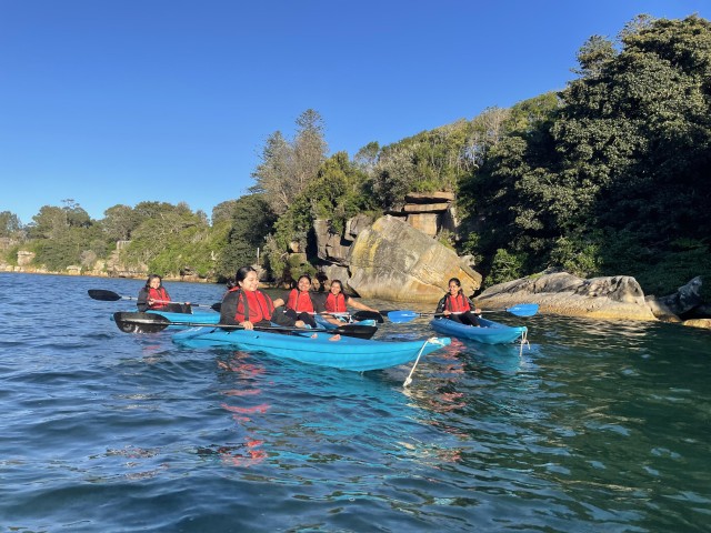 Visit Sydney Guided Kayak Tour of Manly Cove Beaches in Pearl Beach