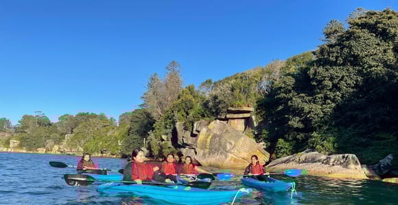 Sydney: Geführte Kajaktour an den Stränden von Manly Cove