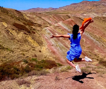 From Tbilisi: Rainbow Mountain & David Gareja Monastery Trip