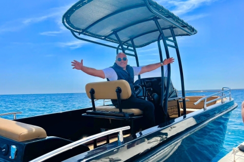 Hurghada : Giftun : saut dans les îles Orange, Paradise et NemoExcursion privée en bateau à moteur