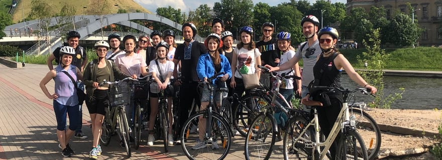 Vilnius : Visite privée à vélo des points forts de Vilnius