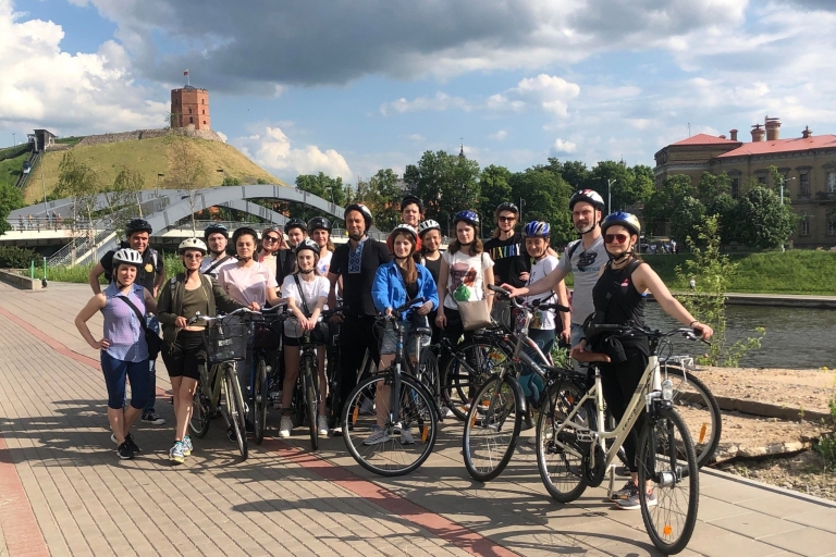 Vilna: tour alternativo guiado en bicicleta por la ciudad de Vilna