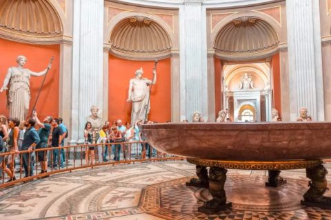 Rome : musées du Vatican, chapelle Sixtine et visite de Saint-Pierre