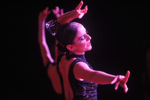 Puerto de la Cruz: Espectáculo flamenco en Casa Ábaco con una copaEspectáculo Flamenco con una Copa de Sangría