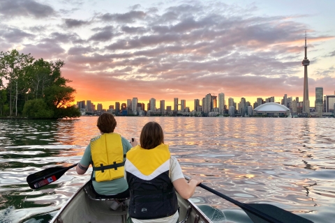 Toronto-eilanden: kanotocht bij zonsondergang
