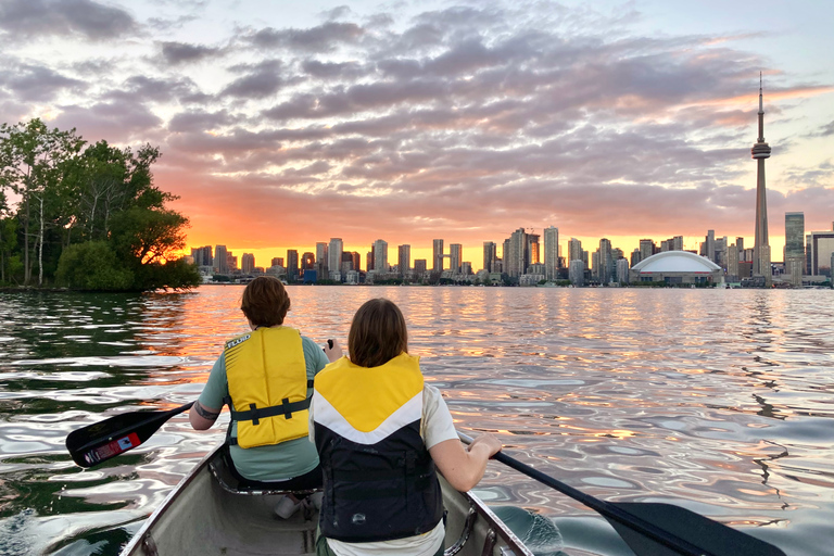 Îles de Toronto : excursion en canoë au coucher du soleil